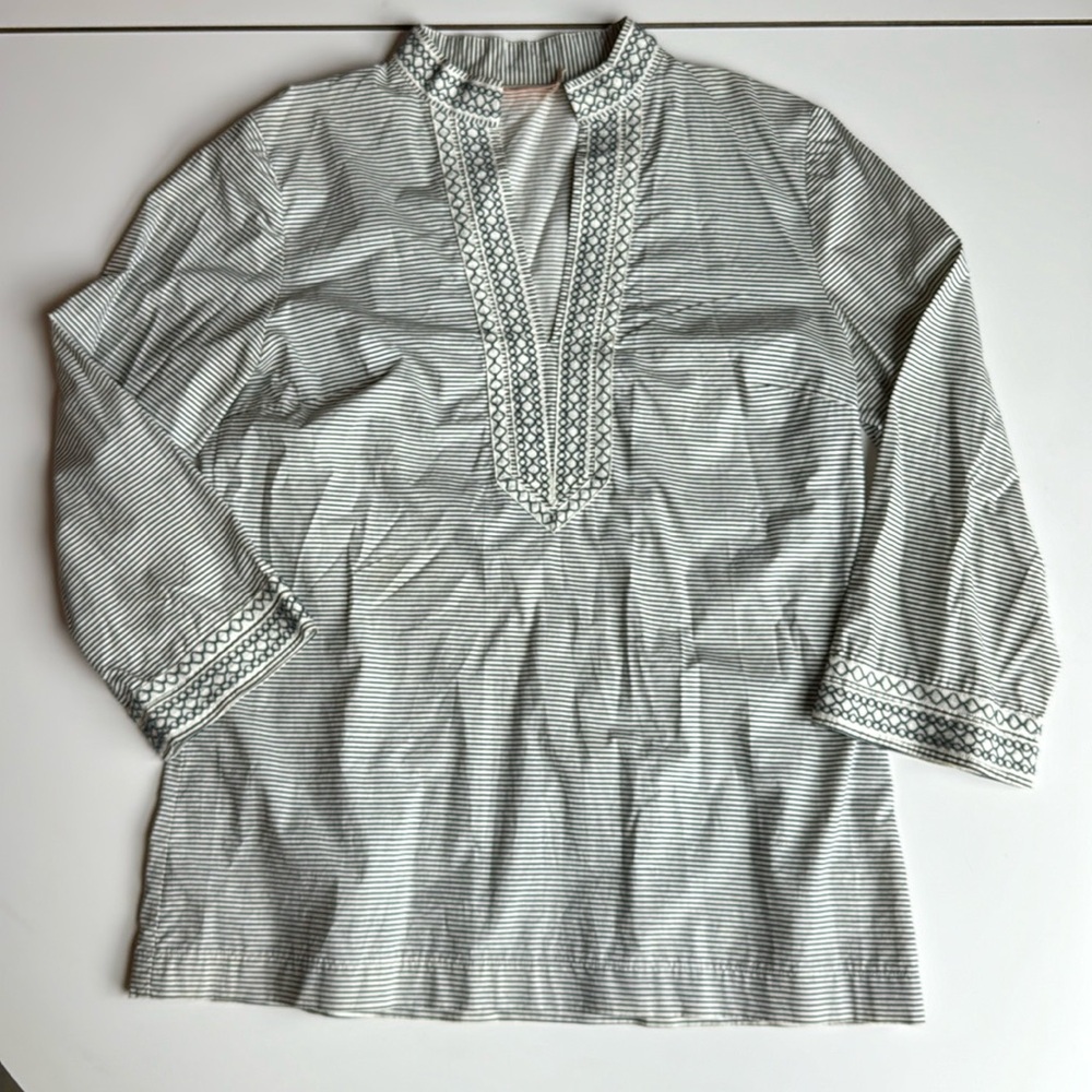 Tory Burch grosgrain tunic